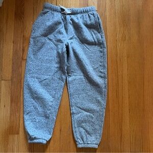 Old Navy Kids Heather Gray Fleece Jogger Sweatpants Size Large 10/12